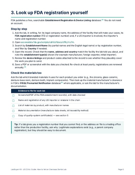 Sample guide page